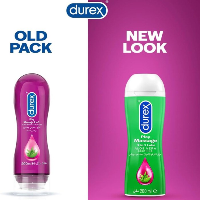 Durex Play Massage Gel 2 In 1 Intimate Lubricant With Soothing Aloe Vera 200 ml  LRC-46173-0